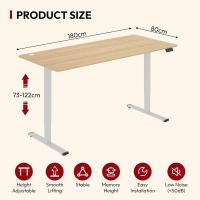 Escritorio de Oficina Elevable Motoriado 110 x 60 cm Diseño Ergonómico y Moderno con Soporte y Ventilador Fácil Instalación - details 130