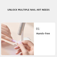 Secador UV LED Portátil Luz UV para Esmalte de Uñas Gel Rotación de 360° Soporte Magnético - details 2