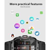 Reloj Inteligente para Hombres Pantalla Completa de HD, 420 Mah, Modo Deportivo de 100+, Salud del Corazón, Spo2, Dormilo, Deportes al Aire Libre - details 15