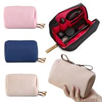 Bolso De Maquillaje Portátil Para Mujer Organizador De Cosméticos Bolsa De Monedas Mini Para Labiales Y Maquillaje Estilo Fashion Material Nylon - details 2