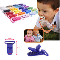 Abrazadera de Chupete para Bebé 48Pcs Ecológico Plástico Mezcla de Colores Sostenedor Transparente 25MM para Bebés de 4 Meses + Unisex Silicona Sin Nitroamina - details 7