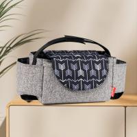 Bolsa organizadora multifuncional para cochecito, bolsa de mamá de gran capacidad, bolsa colgante para cochecito, portabotellas, bolsa de pañales, bolsa de almacenamiento para cochecito - details 7