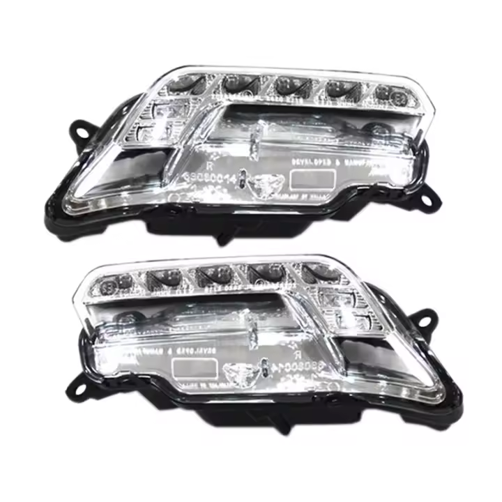 Luz de Circulación Diurna LED delantera para coche, luz de señal DRL para Mercedes W212, E300, E350, E500, E550, 09-13, 2128200756, 2128200856 - 1