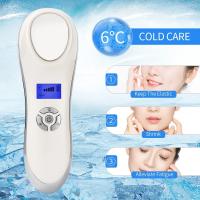 Martillo frío caliente portátil, dispositivo de belleza, crioterapia ultrasónica, estiramiento de la piel, masajeador de vibrac - details 4