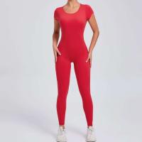 Monos Deportivos Fiess Conjunto de Gimnasio para Mujeres Ropa de Yoga de Manga Corta - details 12