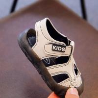 Zapatos de suela blanda para primeros pasos para niños, zapatillas de playa antipatadas con cabeza hueca, informales, para vacaciones, verano, 2024 - details 4