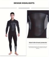 Traje de neopreno de cuerpo completo para hombre, Traje de buceo de manga larga, traje de baño de protección solar para hombre - details 8