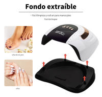 Lámpara UV LED para Secado de Uñas Lámpara de Manicura con Pantalla LCD 57/36LED 268/120W Lámpara UV para Esmalte de Gel Marca Producto para Belleza - details 5