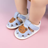 Sandalias antideslizantes para recién nacido, zapatos informales con estampado de animales, suaves, a la moda, para el primer día, Verano - details 9