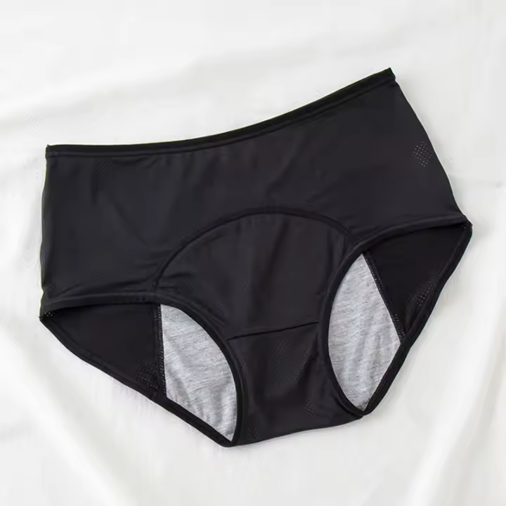 Ropa interior de encaje de malla a prueba de fugas, bragas menstruales - 1