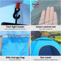 Tienda de Campaña Instantánea Pop Up Ligera, Automática, A Prueba de Agua, Resistente al Viento para 1-2 Personas Refugio de Sol en la Playa - details 3