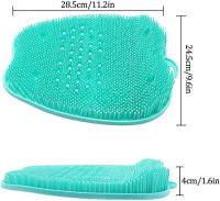 Cepillo de silicona para pies, masajeador, ducha, cepillo para pies, limpieza profunda, exfolia, Spa, aumenta la circulación - details 0