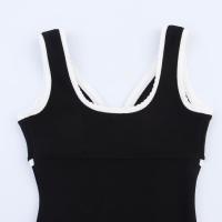 Vestido en capas con bloques de color para mujer nuevo estilo 5584211 - details 9
