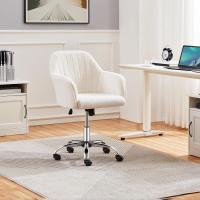 Ordenador Sillón Reclinable Giratorio de 360 °   Silla Altura Ajustable Carga 136 KG Color Blanco - details 0