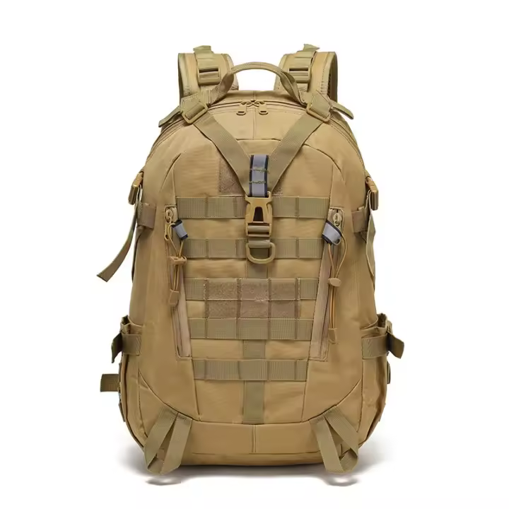 Mochila reflectante táctica de 40L, mochila de camuflaje Molle para exteriores, bolsa de asalto, senderismo, Camping, caza, viaje, montar - 1