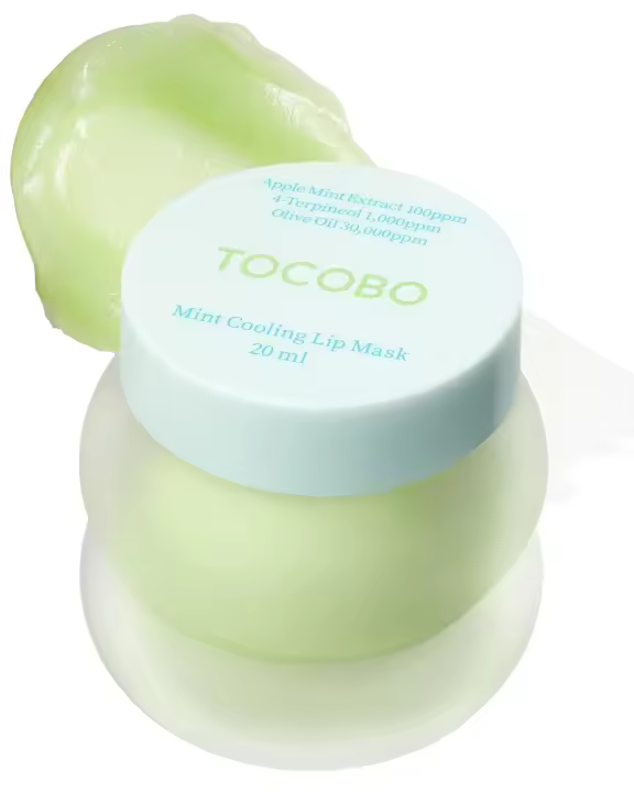 Vita Mask Exfoliante labial vegano coreano y tratamiento exfoliante durante la noche para labios secos y agrietados Hidratante, voluminizador y suavizante - Glaseado - 1