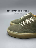Nuevos zapatos de tablero hechos a mano de cuero de vaca de primera capa simple - details 14