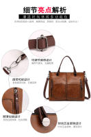 Bolso para mujer nuevo bolso de hombro de moda para mujer bolso de mano retro de gran capacidad para mujer bolso simple oblicuo. - details 1