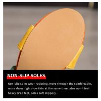 Women's Mix Color Round Heels Sandals Summer 2023 Lace Up Chunky High Heeled Gladiator Sandals Woman Roman Style Sandalias Mujer - details 4