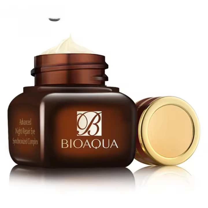 Crema de Ojos Reafirmante BIOAQUA 20g Hidratante y Rejuvenecedor para Piel Elimina Ojeras - 1