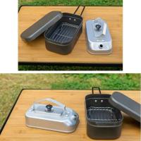 Hervidor plegable portátil de aleación de aluminio para acampar al aire libre, tetera de estilo japonés para cocinar agua Boig BreCoffee - details 4