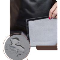 Delantal sin mangas Unisex ajustable, ropa de trabajo de cocina resistente al agua y al aceite de cuero PU, limpieza de cocina - details 2