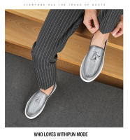 Zapatos de cuero de pie de moda, zapatos casuales de negocios con personalidad para hombres - details 7