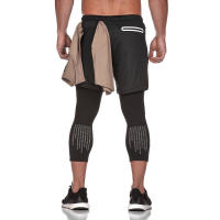 Pantalones cortos deportivos para hombre Pantalones cortos deportivos Muscle Fitness Brothers - details 2