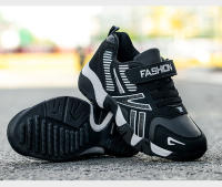 Zapatillas de deporte cómodas para niños, zapatos de tenis de cuero para la escuela, zapatillas casuales para niños, zapatillas antideslizantes para correr - details 13