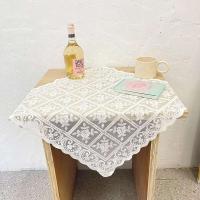 Mantel bordado ENCE INS blanco francés, cubierta para mesa de centro de piscina, decoración de restaurante para banquete de boda - details 8