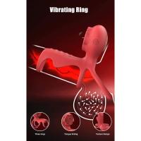 Leten-Anillo vibratorio con Control por aplicación para hombres, estimulador de clítoris y vagina, productos para adultos, juguete sexual para parejas - details 3