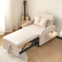 Sofá Cama Extensible Multifuncional Función de Cama, Silla Retráctil, Mesa de Té Plegable - details 1