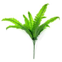 12/18/24 hojas hojas persas artificiales plantas tropicales hojas persas de seda de tacto Real palmera Artificial grande de plástico - details 3