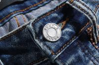 Vaqueros americanos y europeos de calle a la moda, versión auténtica de 24 años, pantalones casuales clásicos, estilo con agujeros para hombres y mujeres - details 12