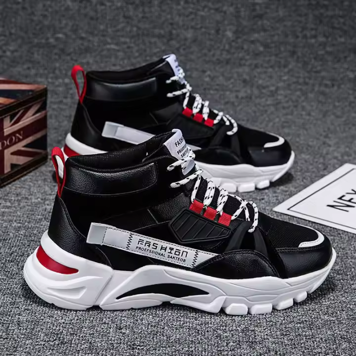 Zapatillas de Alta Comodidad para Hombres Primavera Zapatillas Versátiles y Transpirables de Moda para Estudiantes - 1