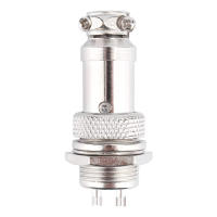 GX16 2 pines 400V tipo tornillo macho y hembra Cable a tope conector de enchufe de aviación - details 2