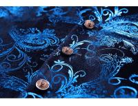 Chaleco steampunk dorado para hombre, talla asiática sin mangas, chaleco delgado, azul, rojo, plateado - details 8