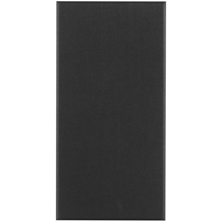 SucceBuy 4 paneles acústicos, 2 pulgadas de grosor, 23,6 x 11,8 pulgadas, paneles de fibra de vidrio que absorben el sonido, paneles de pared autoadhesivos insonorizados, para estudios, oficina, cine en casa, sala de reuniones, negro