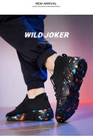 Zapatos deportivos informales para hombre, zapatillas ligeras Unisex, zapatillas de correr negras de malla transpirable para exteriores, zapatillas deportivas para correr y tenis - details 2