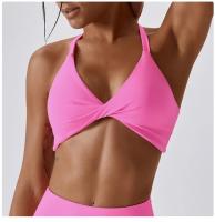 Sujetador Deportivo de Espalda Cruzada para Mujeres Top Deportivo de Yoga y Gimnasio Fitness Material de Nylon Transpirable y Hermoso - details 1