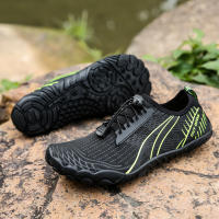 Zapatos para vadear al aire libre, zapatos de cinco dedos para natación y pesca en la playa, zapatos de senderismo de malla para escalada deportiva para hombres - details 1