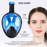 Máscara De Snorkel Y Natación Profesional COPOZZ Para Adultos Equipamiento Deportivo Anti Niebla Gafas Submarinas Completo - details 2