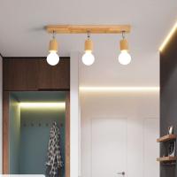Luz de techo de madera maciza, accesorios de iluminación modernos y elegantes para sala de estar, dormitorio y balcón - details 0