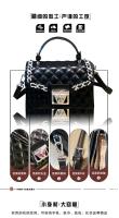 Bolso pequeño de diamante con personalidad de marca Hong Kong2025Nueva bolsa de hombro portátil de alto grado de este año - details 3