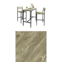 Conjunto de mesa alta de bar y 2 taburetes con respaldo, mesa de comedor de estilo industrial ES - details 8
