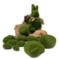 Mini colchón de musgo artificial, roca, vida eterna, plantas verdes, pastizales, decoración de jardín, artesanías PA, hoteles y hogares - details 1