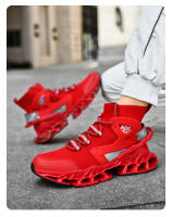 Zapatos de calcetín alto a la moda para hombre, zapatos deportivos informales antideslizantes para exteriores, zapatos transpirables para correr, calzado deportivo para caminar y trotar - details 23