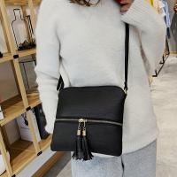 Bolso Cruzado de Cuero Genuino para Mujer Cierre de Cremallera, Desmontable, Compacto y Elegante - details 1