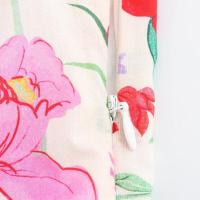 BUNO-Vestido de verano sin mangas para mujer, traje elegante con estampado dulce, tirantes, espalda descubierta, patchwork, playa y vacaciones - details 9