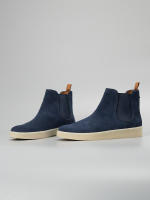 Botas de Piel Alta de Alta calidad, Color Sólido, estilo Chelsea, informal - details 2
